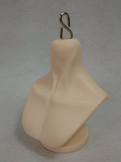 1/3 Size Doll Head Holder in Normal Skin