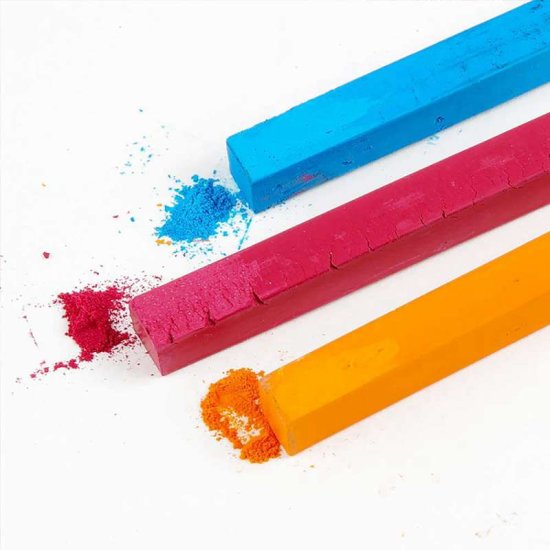 Non Toxic Square Chalk Pastels, 36Colors